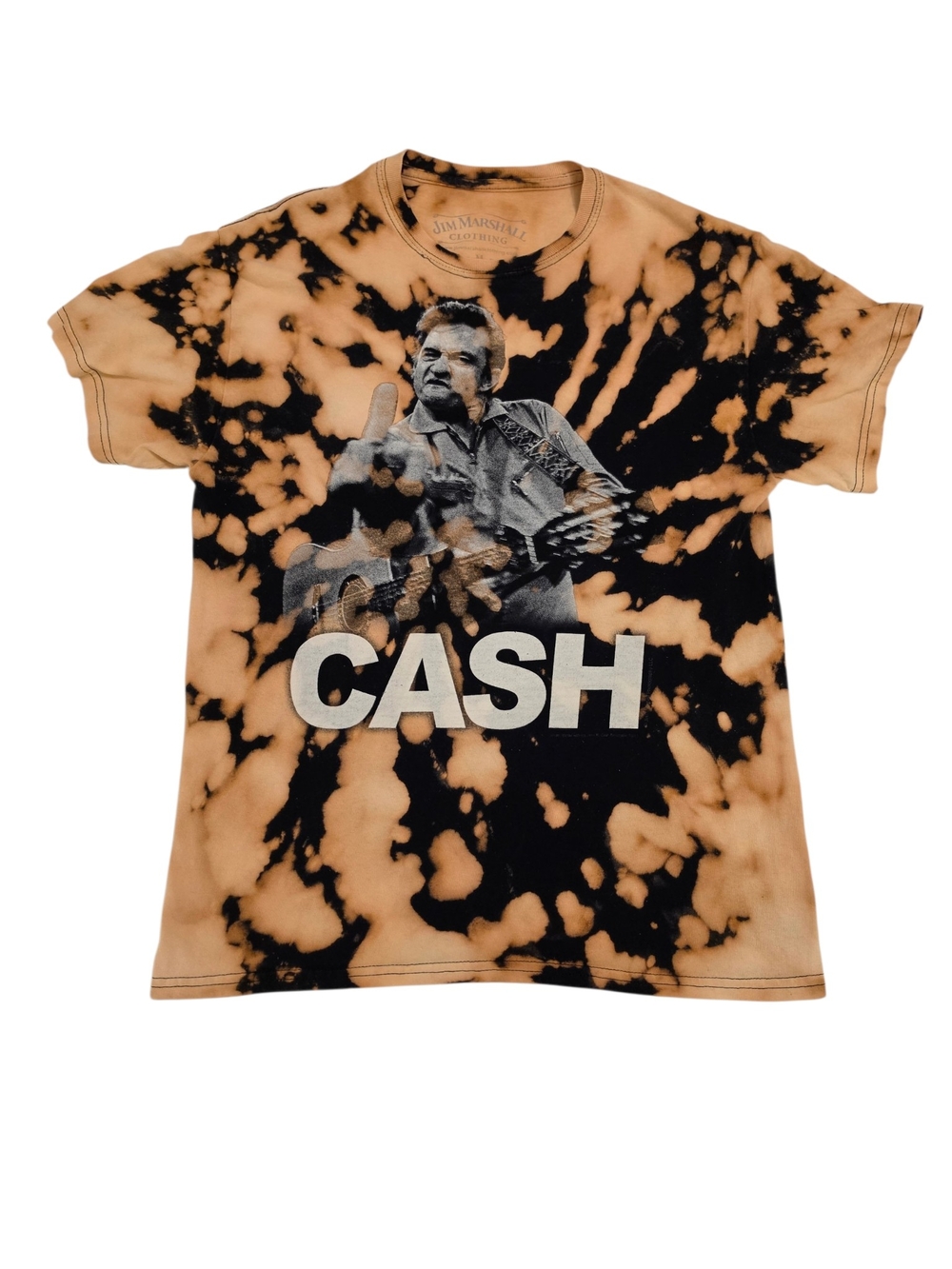 Johnny Cash Tie-dye Graphic T-Shirt